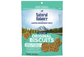 Natural Balance LID Chicken/SPotato Treats Dog 14 oz