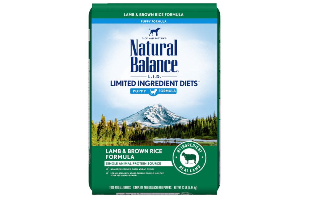 Natural Balance LID Lamb & Rice Puppy 12 lb