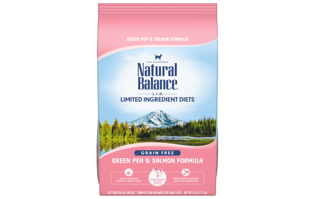 Natural Balance LID Green Pea & Salmon Cat 5 lb