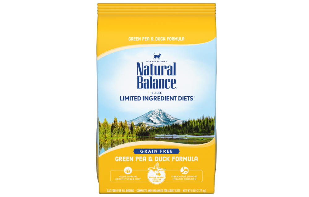 Natural Balance LID Duck & Green Pea Cat 5 lb