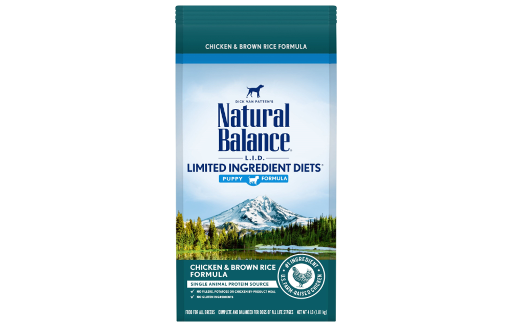 Natural Balance LID Chicken & Brown Rice Puppy 4.5 lb