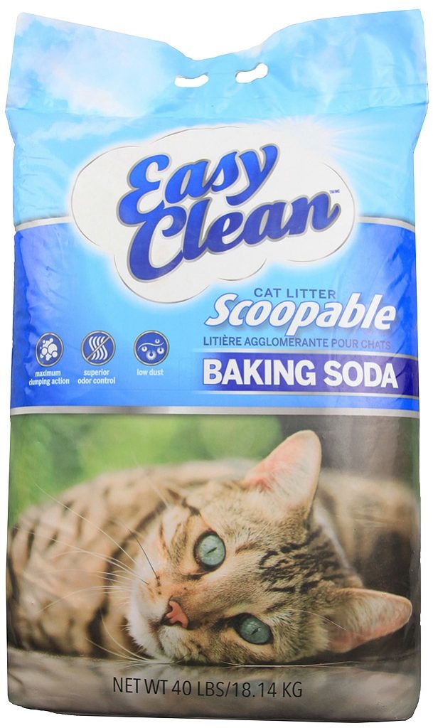 Pestell Easy Clean Baking Soda Clumping Litter 40 lb