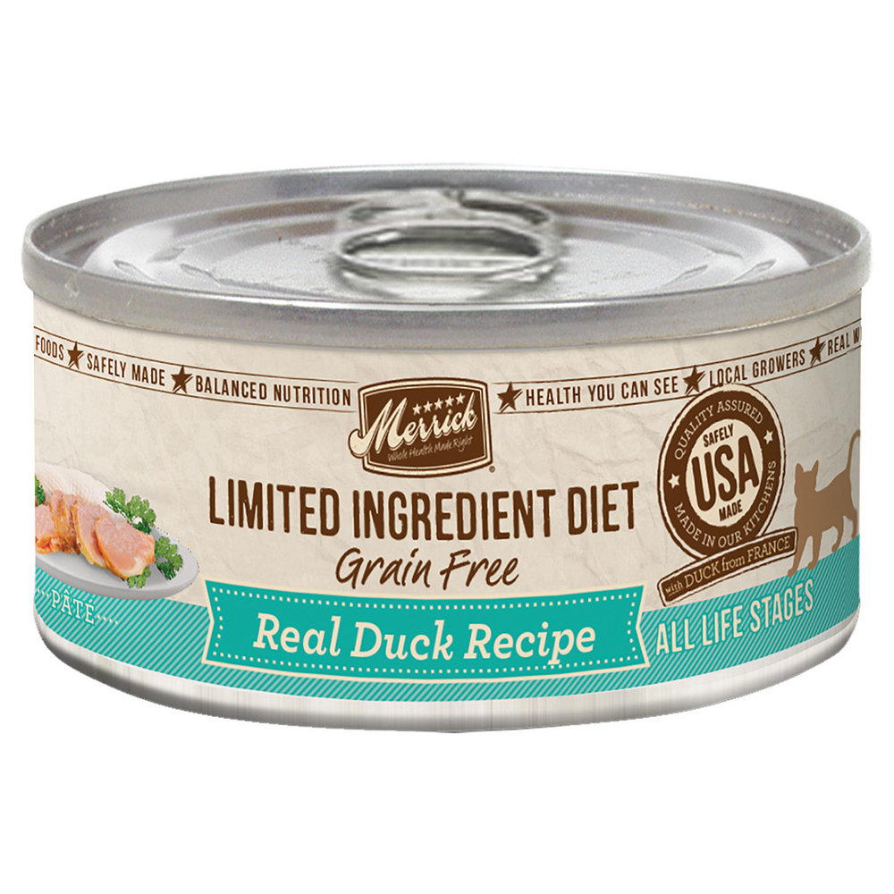 Merrick limited ingredient store duck cat food