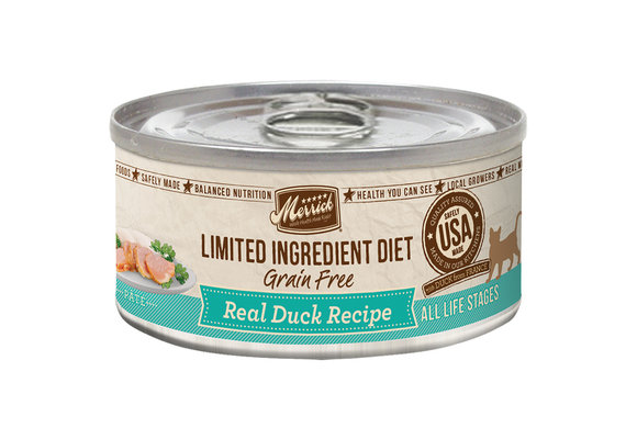 Merrick LID Duck Pate Cat 5 oz