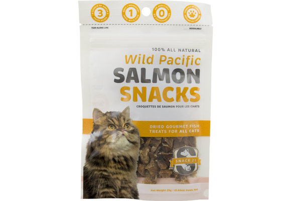 Snack 21 Salmon Snacks Cat 25 g