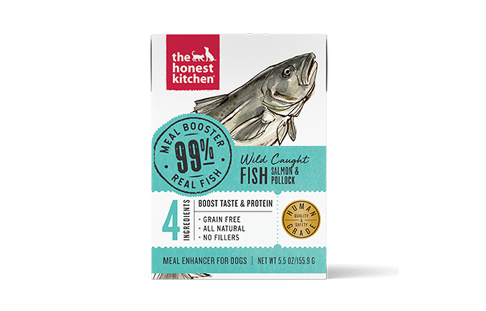 Honest Kitchen Booster Salmon & Pollock Dog 5.5 oz