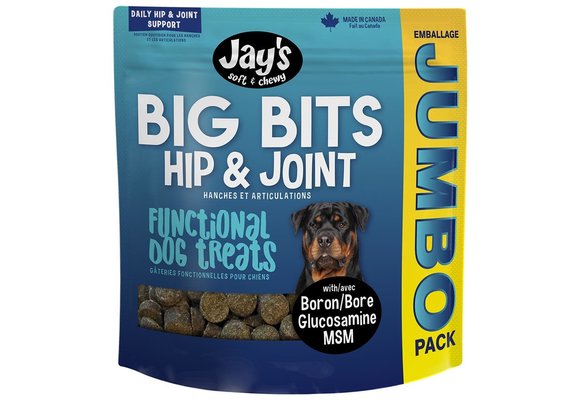Jay’s Big Bits Hip & Joint Treats  Dog 908 g
