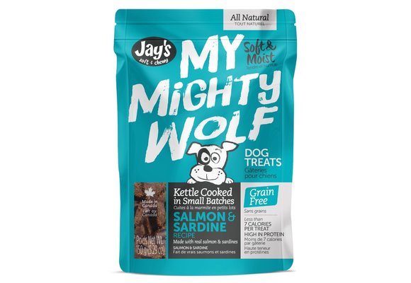My Mighty Wolf Salmon & Sardine Treats Dog 150 g