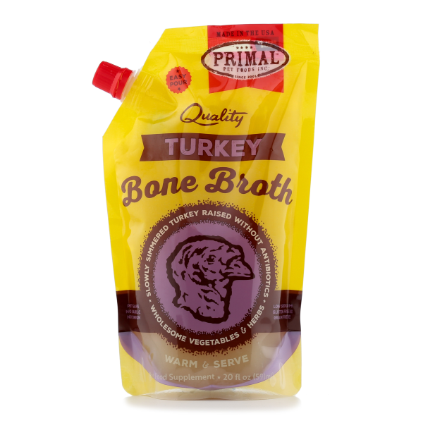 Primal Frozen Bone Broth Turkey 20 oz