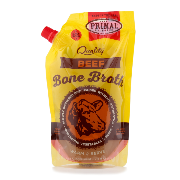 Primal Frozen Bone Broth Beef 20 oz