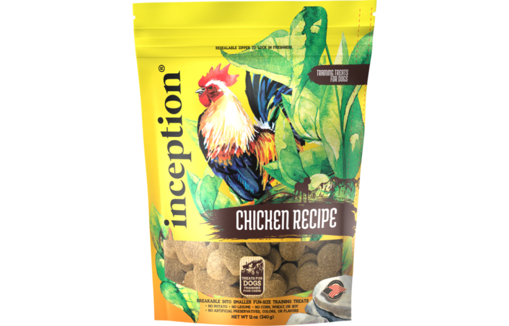 Inception Biscuits Chicken Treats Dogs 12 oz