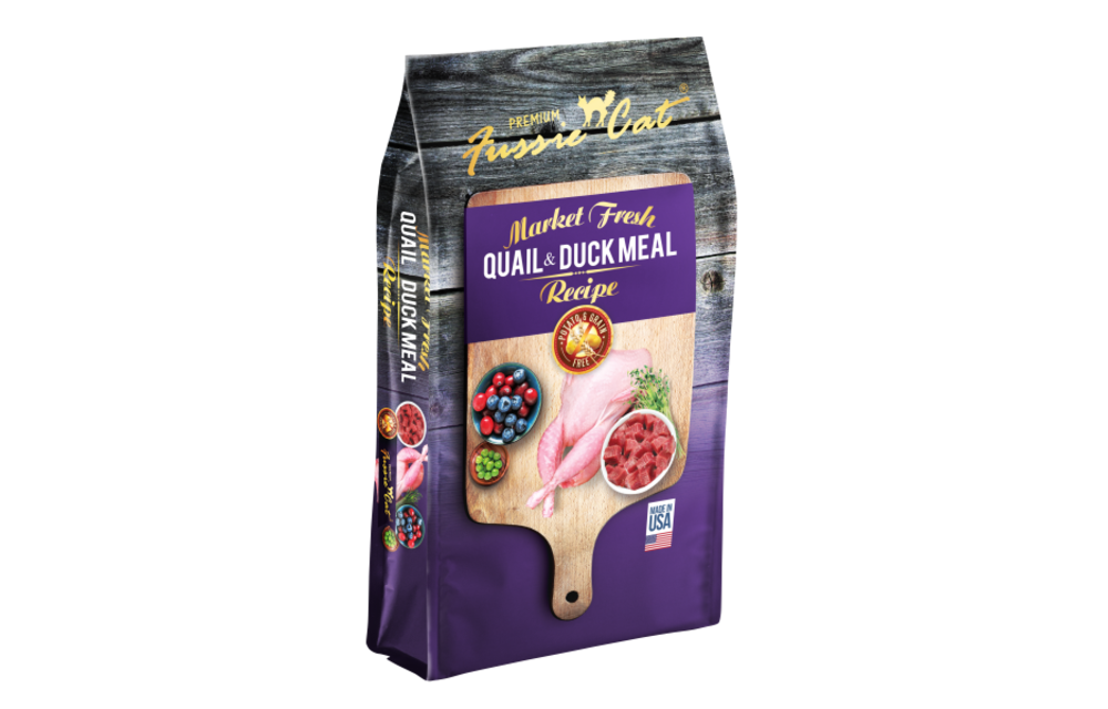 Fussie Cat Quail & Duck Cat 10 lb