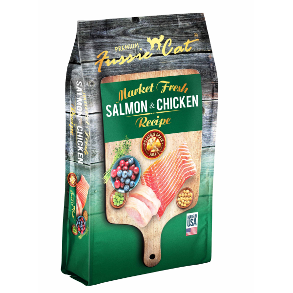 Fussie Cat Salmon & Chicken Cat 10 lb