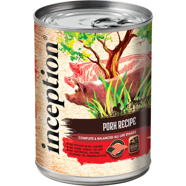 Inception Pork Recipe Dog 13 oz