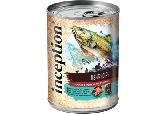 Inception Fish Recipe Dog 13 oz