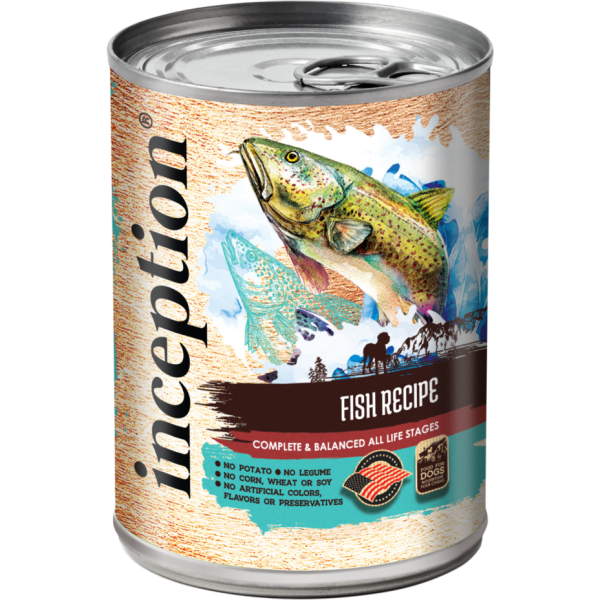 Inception Fish Recipe Dog 13 oz