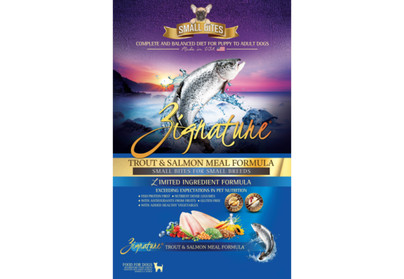 Zignature LID GF Trout & Salmon Small Bites Dog 4 lb