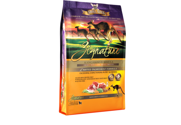 Zignature LID GF Kangaroo Small Bites Dog 12.5 lb