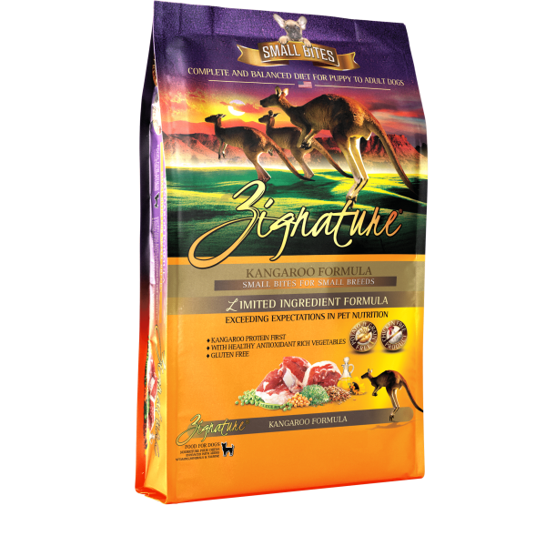 Zignature LID GF Kangaroo Small Bites Dog 12.5 lb
