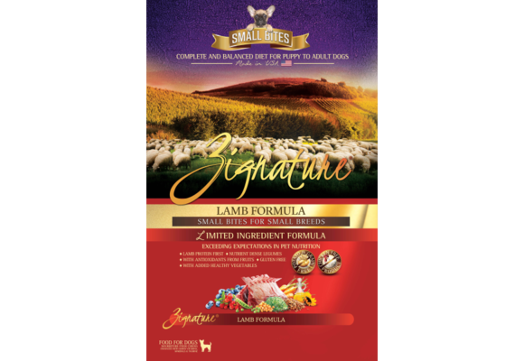 Zignature LID GF Lamb Small Bites Dog 4 lb