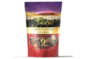 Zignature Ziggy Bars  Lamb Treats Dog 12 oz