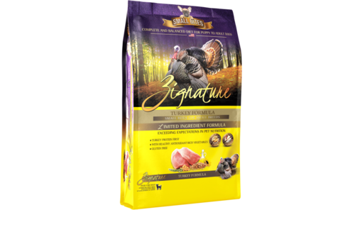 Zignature LID GF Turkey Small Bites Dog 12.5 lb