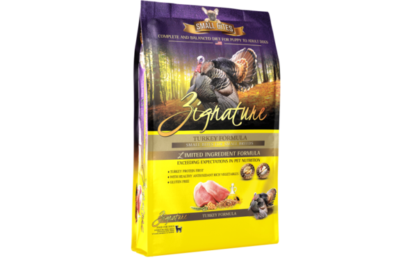 Zignature LID GF Turkey Small Bites Dog 12.5 lb
