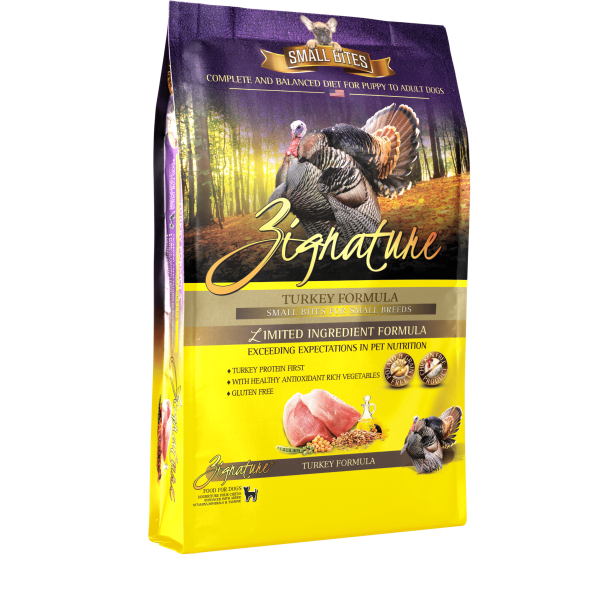 Zignature LID GF Turkey Small Bites Dog 12.5 lb