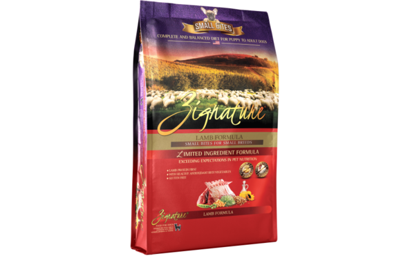 Zignature LID GF Lamb Small Bites Dog 12.5 lb