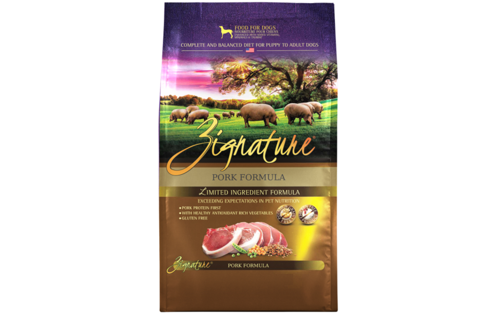 Zignature LID GF Pork Dog 25 lb