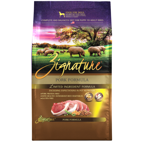 Zignature LID GF Pork Dog 12.5 lb