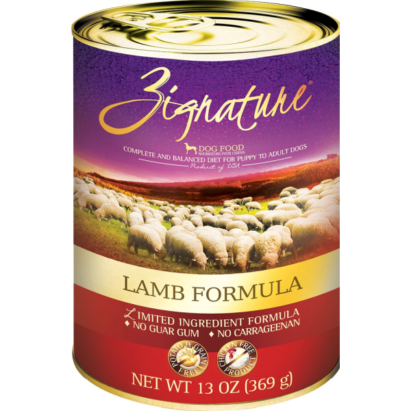 Zignature LID GF Lamb Dog 13 oz