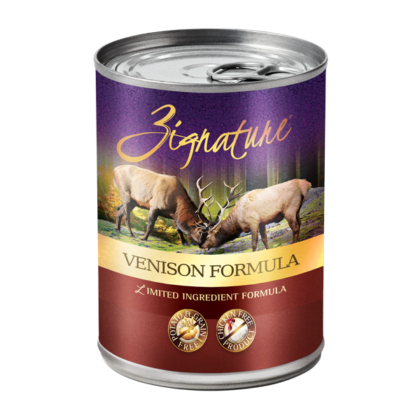 Zignature LID GF Venison Dog 13 oz