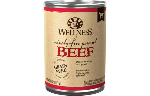 Wellness 95% Beef GF Dog 13.2 oz