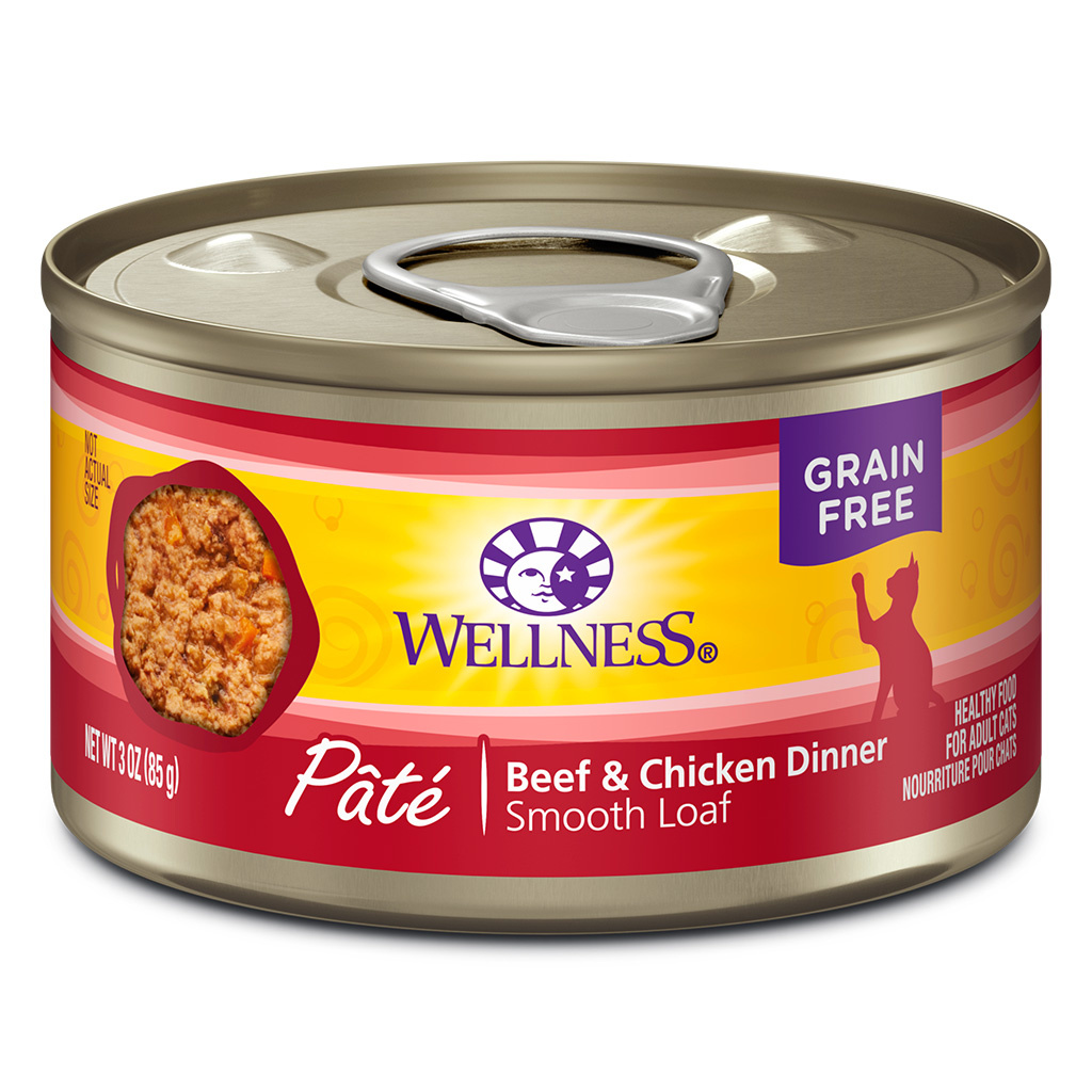 Wellness Beef & Chicken Pate Cat 3 oz