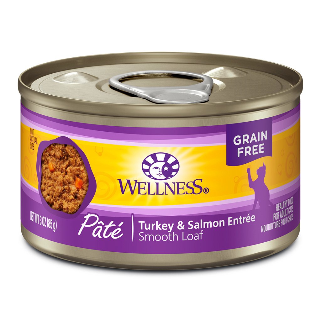 Wellness Turkey Salmon Pate Cat 3 oz