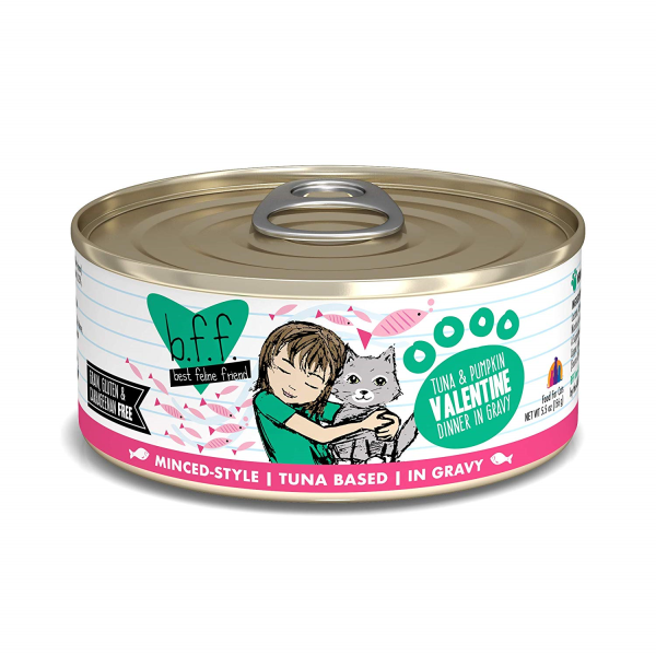 BFF Tuna & Pumpkin Valentine Cat 5.5 oz