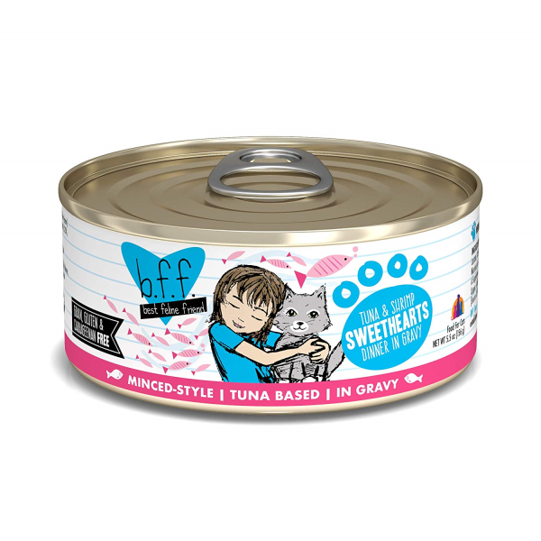 BFF Tuna & Shrimp Sweetheart Cat 5.5 oz