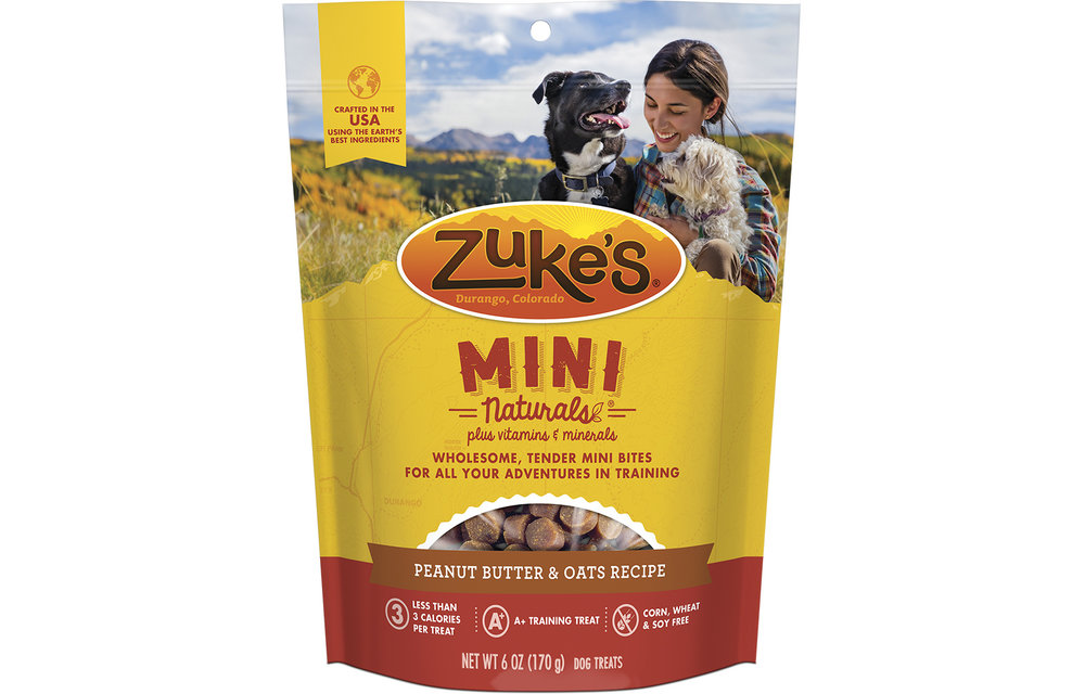 Zuke's Mini Naturals Peanut Butter Treats Dog 6 oz