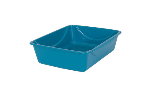 *T* Petmate Open Litter Pan Large 18.6x15.3x5"