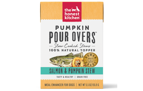 Honest Kitchen Pour Overs Salmon & Pumpkin 5.5oz Dog