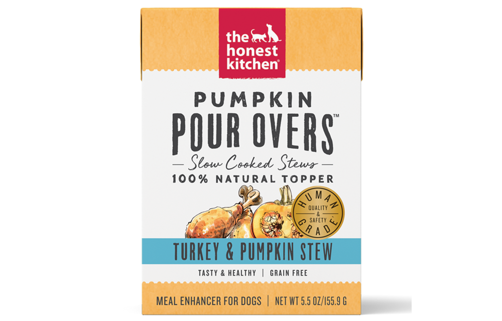 Honest Kitchen Pour Overs Turkey & Pumpkin Stew 5.5oz Dog