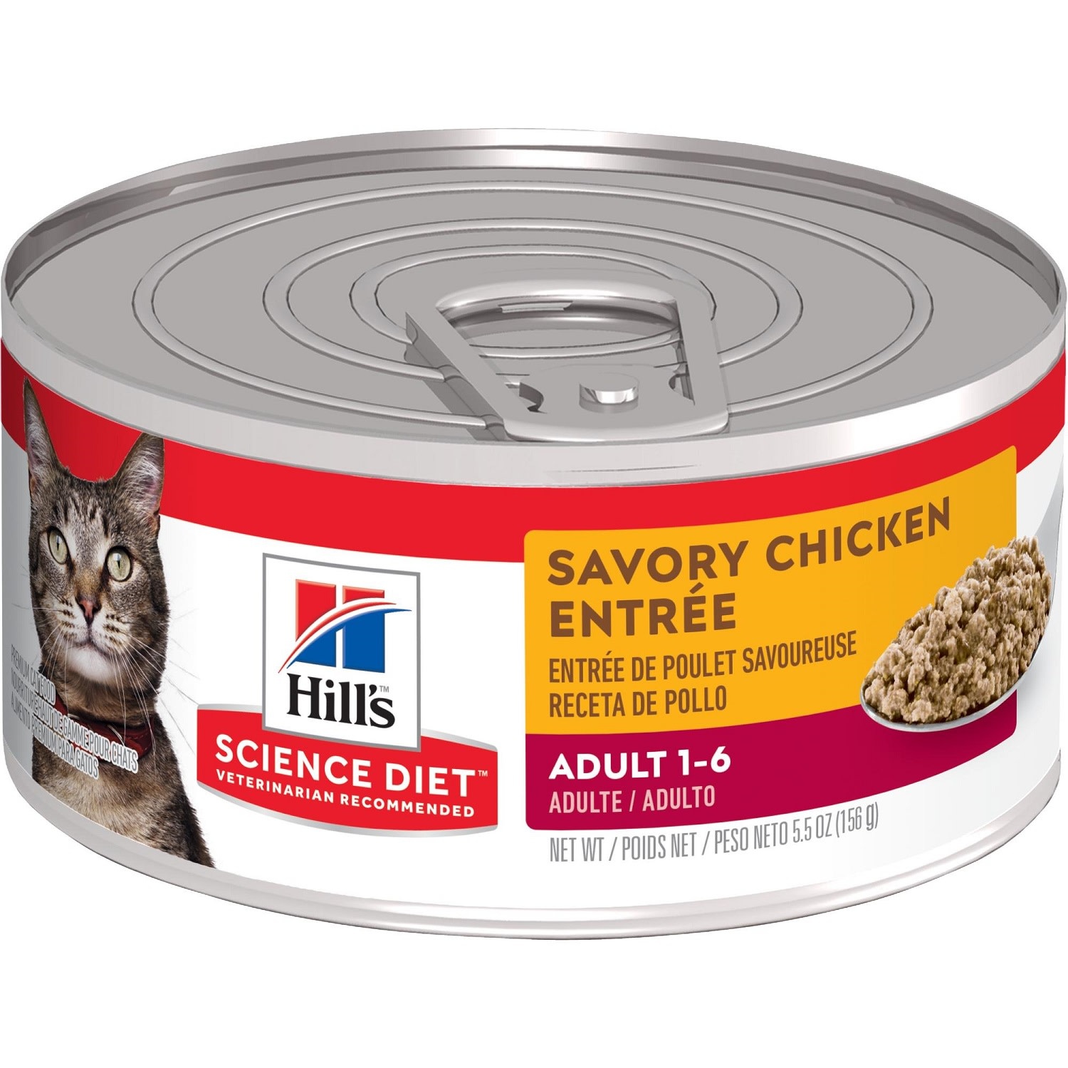 Hills Science Diet Adult Chicken Entrée Cat 5.5 oz