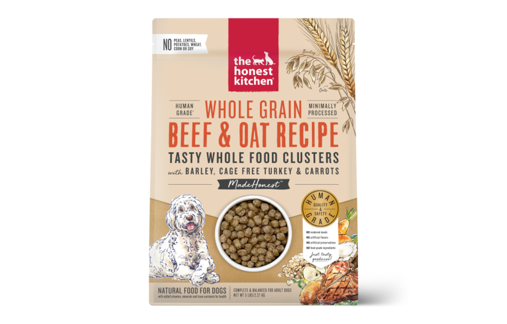 Honest Kitchen w/Grain Clusters Beef 5lb