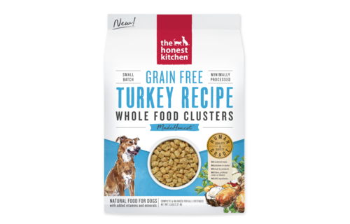 Honest Kitchen Dog GF Clusters Whole Food Turkey 5 lb