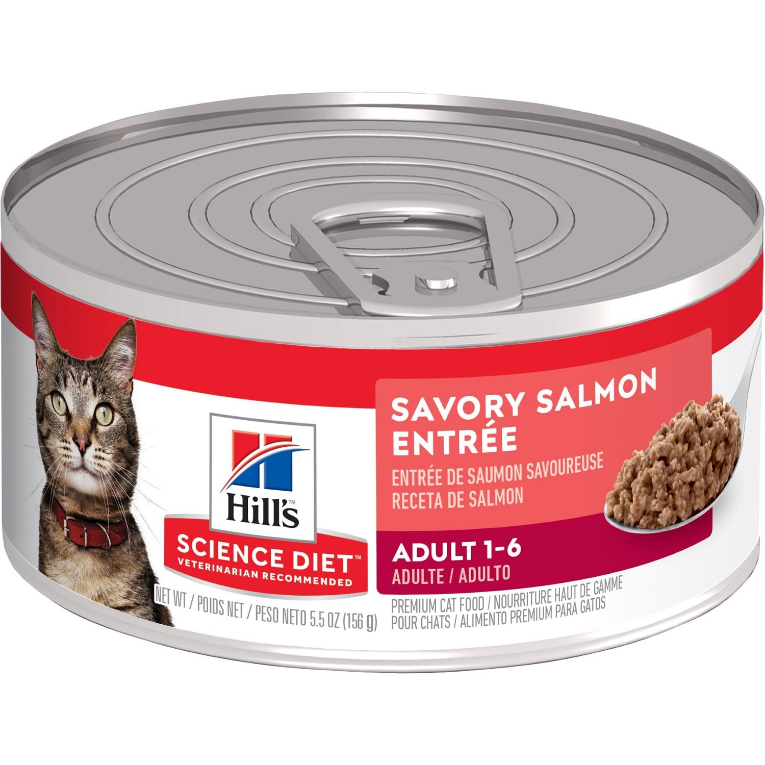 Hills Science Diet Adult Salmon Entrée Cat 5.5 oz
