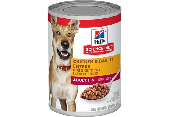 Hills Science Diet Adult Chicken & Barley Entrée Dog 13.1 oz