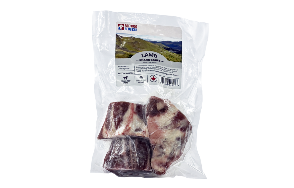 Red Dog Blue Kat Lamb Shank Bone Small Woofy S By Paw Street Market