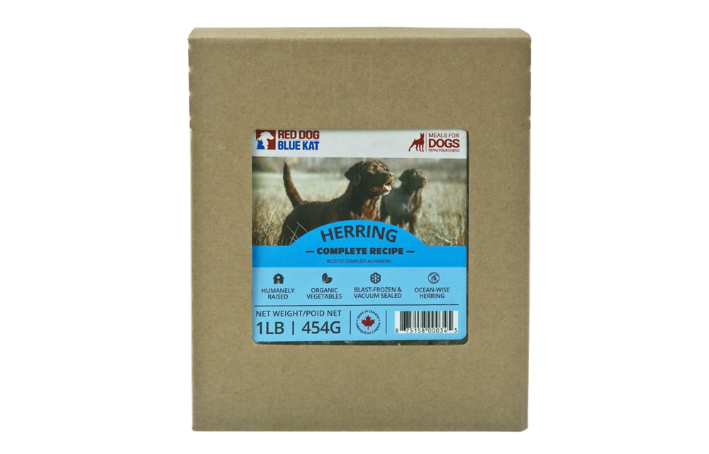 Red Dog Blue Kat Herring Complete Dog 1 lb