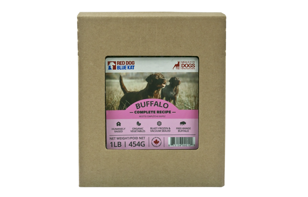 Red Dog Blue Kat Buffalo Complete Dog .5 lb